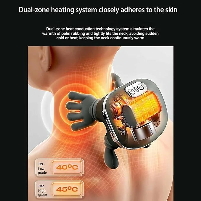 Smart Electric Full Body Massager with Real Hand Kneading