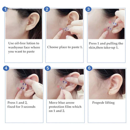 40-120PCS V-Shape Face Wrinkle Sagging Skin