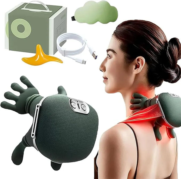 Smart Electric Full Body Massager with Real Hand Kneading