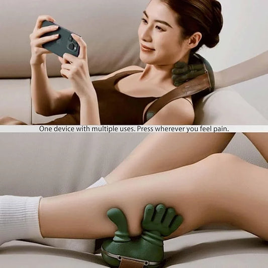 Smart Electric Full Body Massager with Real Hand Kneading
