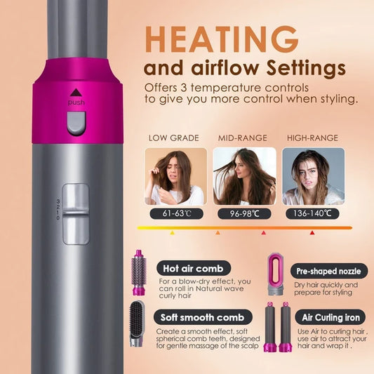 5-in-1 Multifunctional Hair Styler