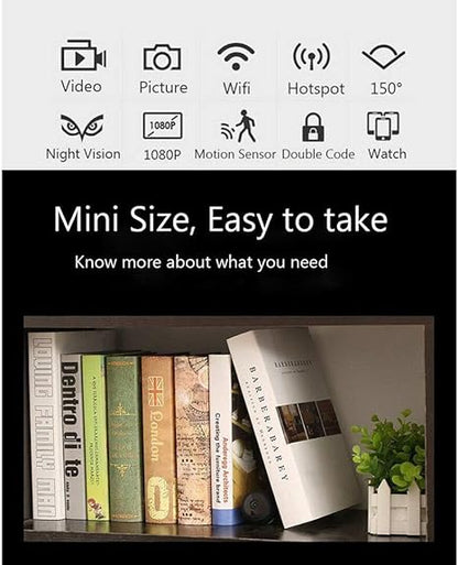 📸 A9 Mini Wi-Fi Wireless Security Camera – 1080P HD