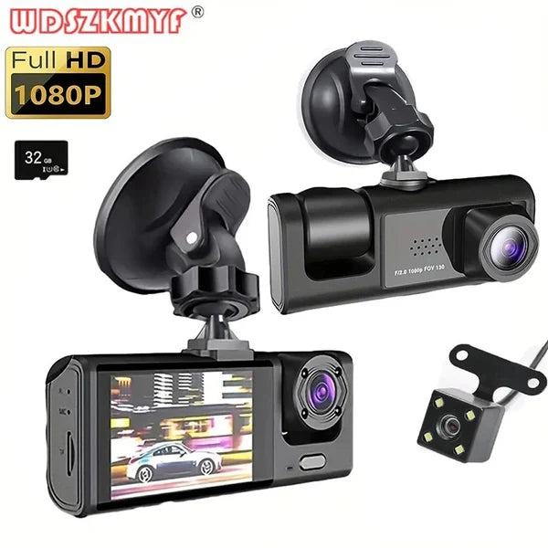 1080P Dvr 3 Dash Cam for Cars