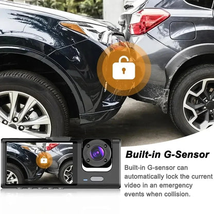 1080P Dvr 3 Dash Cam for Cars
