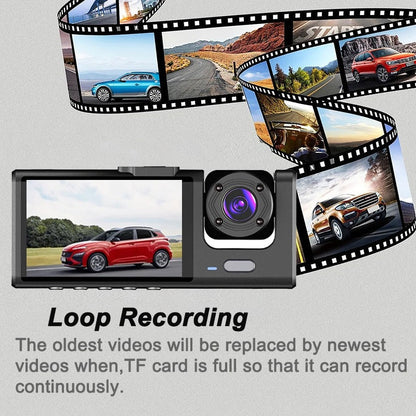 1080P Dvr 3 Dash Cam for Cars